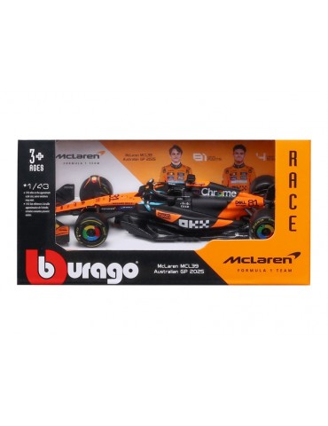 Bburago McLaren F1 MCL39 (2025) 1:43 81 Piastri