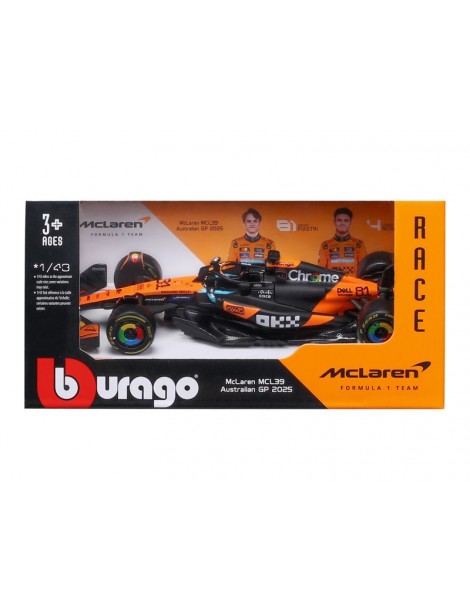 Bburago McLaren F1 MCL39 (2025) 1:43 81 Piastri