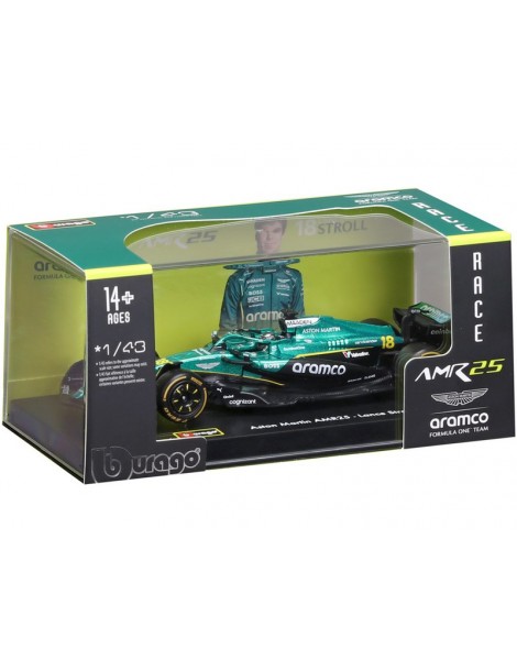 Bburago Aston Martin AMR25 (2025) 1:43 18 Stroll (hardcase)