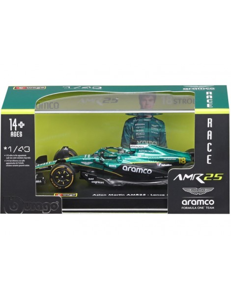 Bburago Aston Martin AMR25 (2025) 1:43 18 Stroll (hardcase)