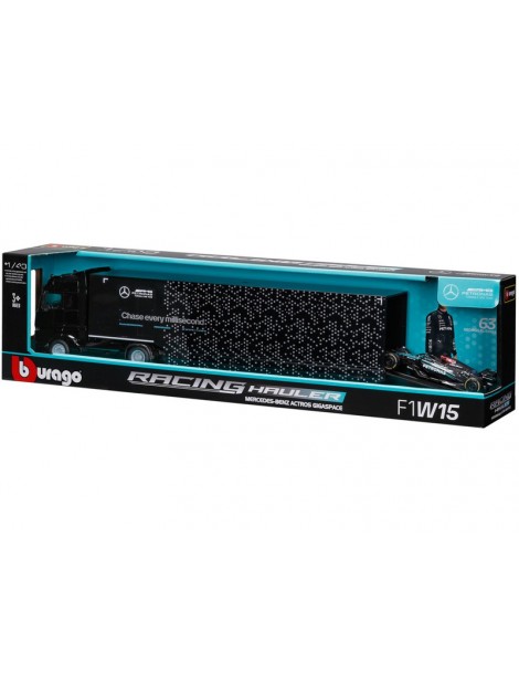 Bburago Mercedes-AMG Petronas W15 (2024) 1:43 63 Russell, tahač