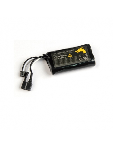 UDI R/C UD1611 Li-ion 7,4 V 1200 mAh akumuliatorius su T tipo jungtimi - CyborgShop