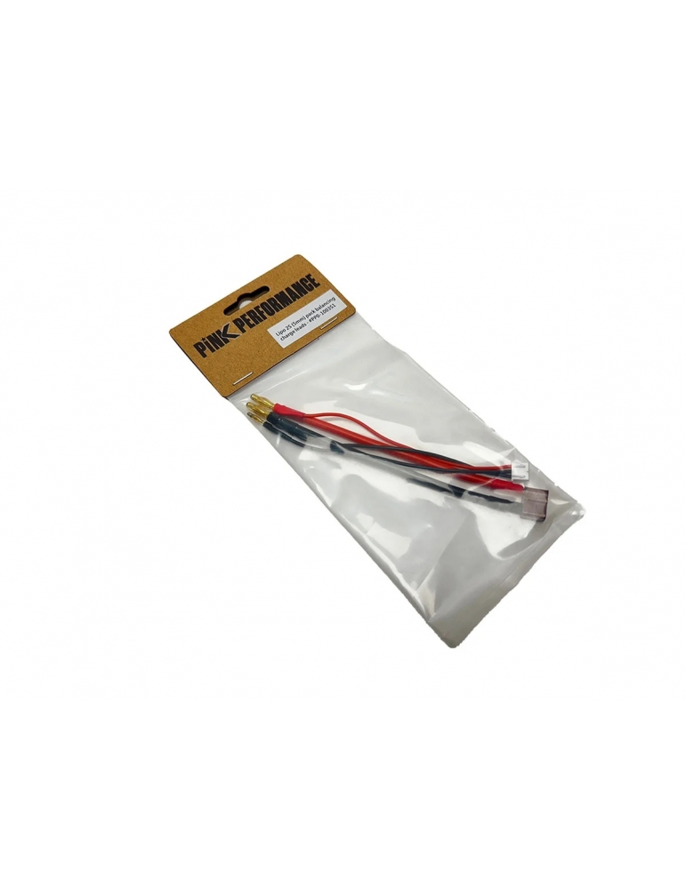 Pink Performance PP0-1003S1 2S LiPo balansavimo laidas su 4 mm jungtimis - CyborgShop