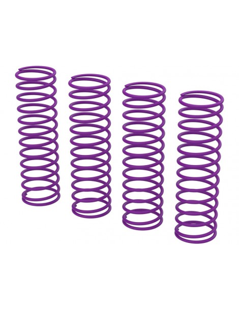 ARRMA ARA-2896 violetinės Grom amortizatorių spyruoklės 0,55 N/mm, keturių vienetų komplektas - CyborgShop