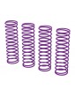 ARRMA ARA-2896 violetinės Grom amortizatorių spyruoklės 0,55 N/mm, keturių vienetų komplektas - CyborgShop