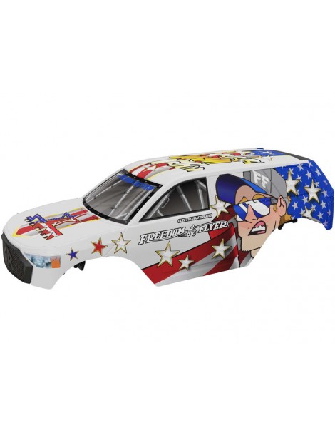 ARRMA ARA-3984 dažytas ir lipdukais dekoruotas Freedom Flyer Grom 1:16 kėbulas - CyborgShop