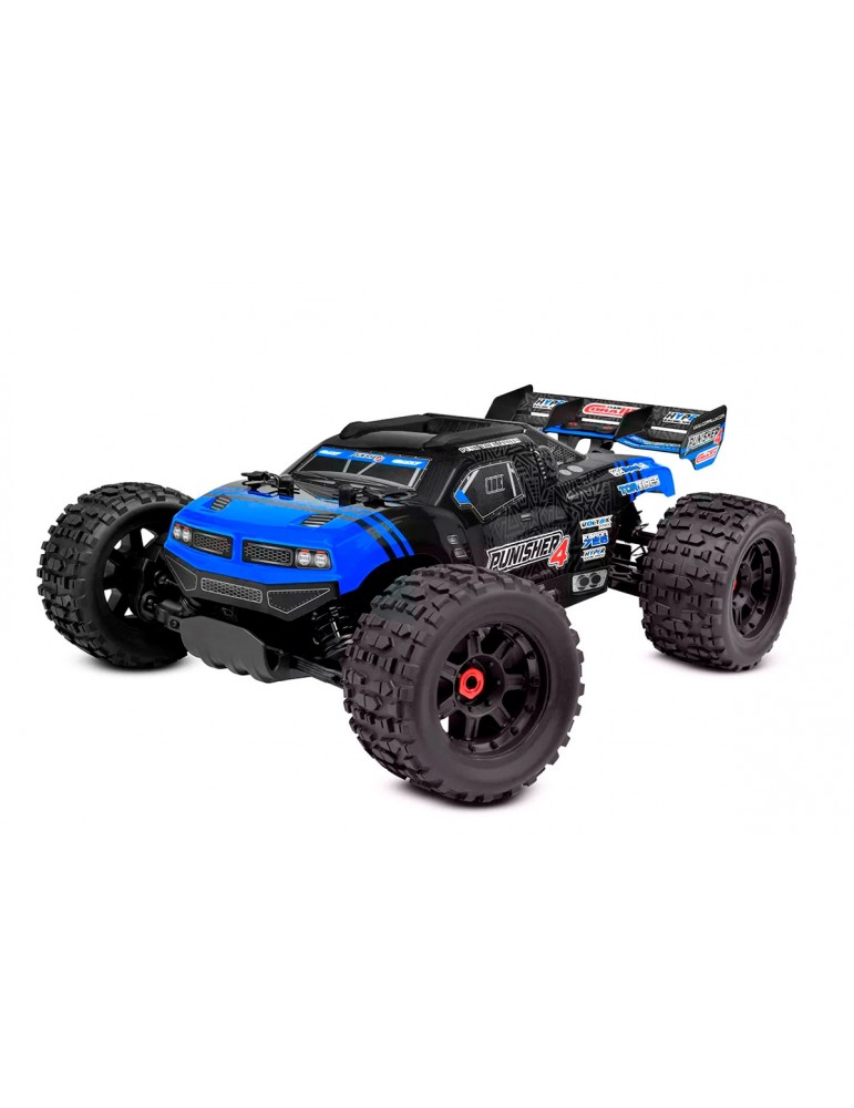PUNISHER 4 - RTR - Blue - Brushless Power 4S - No Battery - No Charger