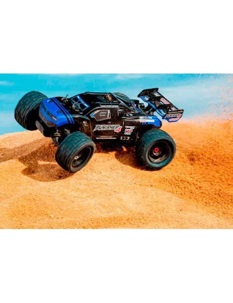 PUNISHER 4 - RTR - Blue - Brushless Power 4S - No Battery - No Charger