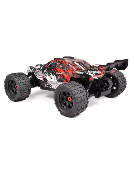 Team Corally Kagama4 raudonas 1:10 4S 4WD RTR RC monster truck - CyborgShop