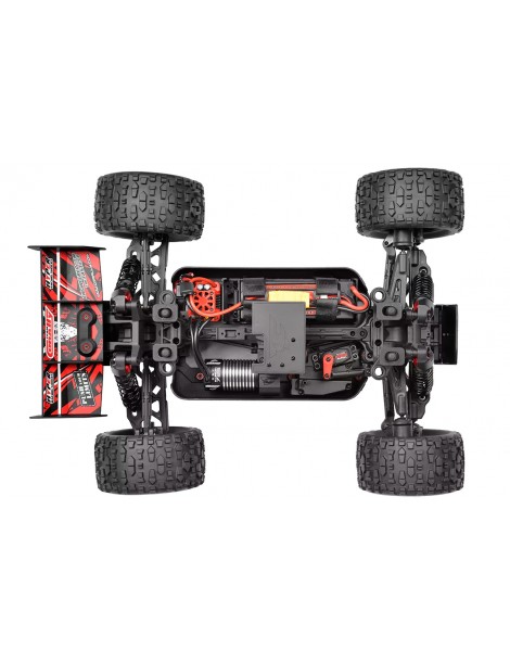 Team Corally Kagama4 raudonas 1:10 4S 4WD RTR RC monster truck - CyborgShop