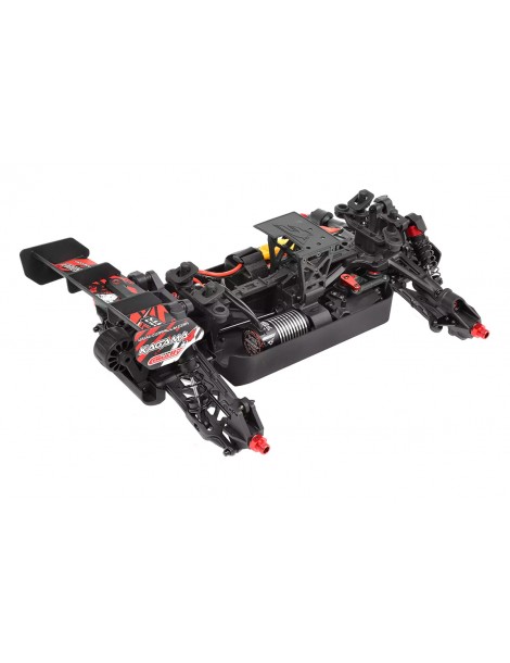 Team Corally Kagama4 raudonas 1:10 4S 4WD RTR RC monster truck - CyborgShop