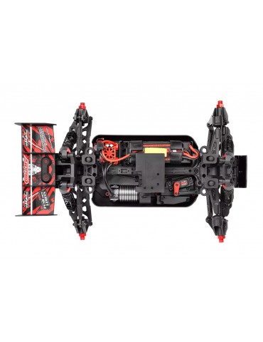 Team Corally Kagama4 raudonas 1:10 4S 4WD RTR RC monster truck - CyborgShop