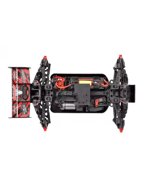 Team Corally Kagama4 raudonas 1:10 4S 4WD RTR RC monster truck - CyborgShop