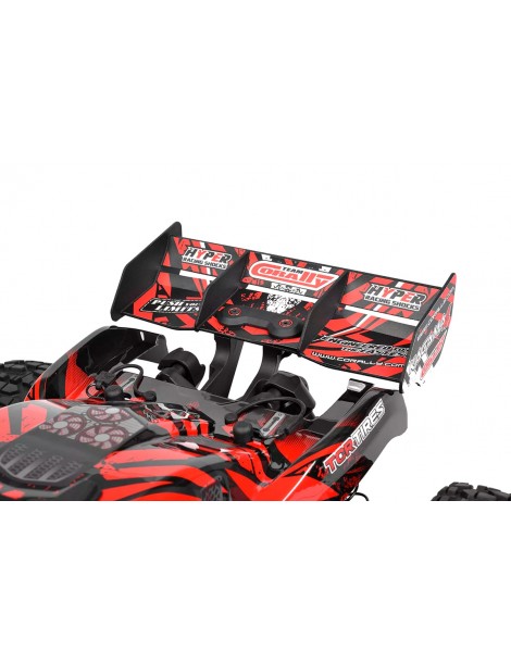 Team Corally Kagama4 raudonas 1:10 4S 4WD RTR RC monster truck - CyborgShop