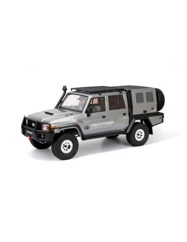 RGT EX86160 pilkas Land Commander 1:10 4WD RTR RC crawler modelis su gerve ir stogo bagažine - CyborgShop
