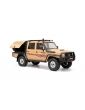 RGT EX86160 smėlio spalvos Land Commander 1:10 4WD RTR RC crawler modelis su gerve ir stogo bagažine - CyborgShop