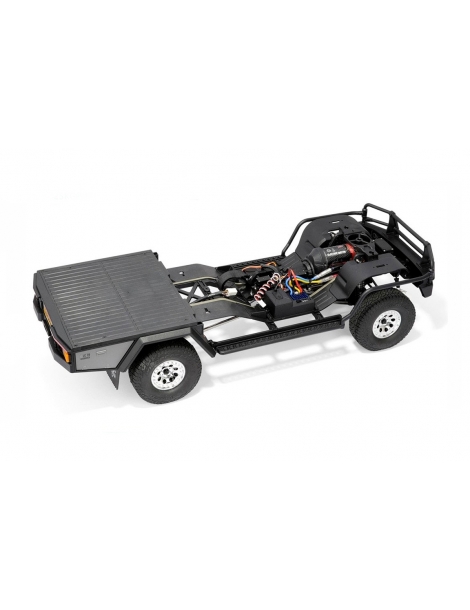 RGT EX86160 smėlio spalvos Land Commander 1:10 4WD RTR RC crawler modelis su gerve ir stogo bagažine - CyborgShop
