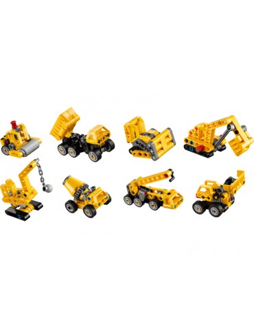 LEGO Technic 42233 Galingų mašinų paslaptinga dėžutė su kolekciniu statybinės technikos modeliu - CyborgShop