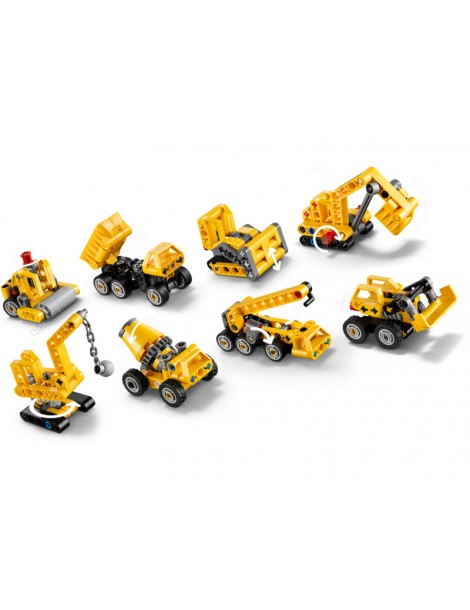 LEGO Technic 42233 Galingų mašinų paslaptinga dėžutė su kolekciniu statybinės technikos modeliu - CyborgShop