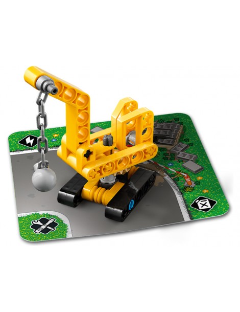 LEGO Technic 42233 Galingų mašinų paslaptinga dėžutė su kolekciniu statybinės technikos modeliu - CyborgShop