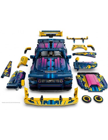 LEGO Technic - Custom Garage Ford Mustang GT Car
