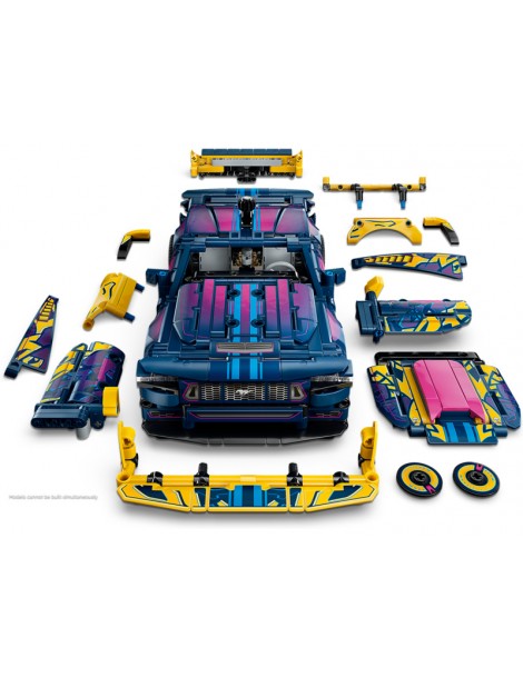 LEGO Technic - Custom Garage Ford Mustang GT Car