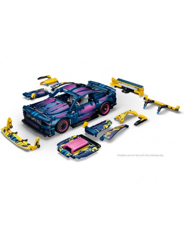 LEGO Technic - Custom Garage Ford Mustang GT Car
