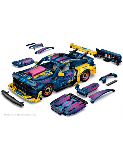 LEGO Technic - Custom Garage Ford Mustang GT Car