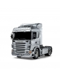 Tamiya 56364 Scania R470 Silber Edition 1:14 RC vilkikas su sidabrine gamykline kabinos apdaila - CyborgShop