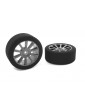 Attack foam tires - 1/10 GP touring - 40 shore - 26mm Front - Carbon rims - 2 pcs