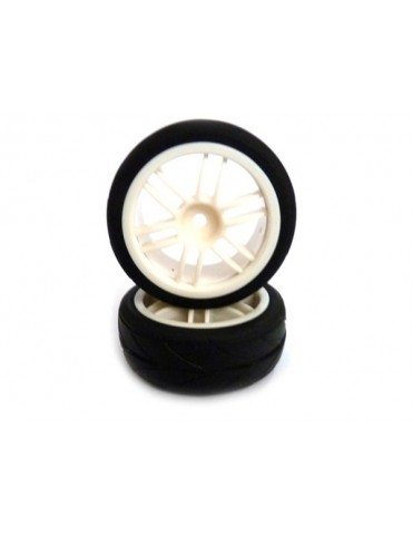 Complete wheel (02018w+02019) 2pcs