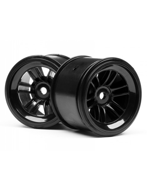 FT01 wheel set (black/front 2pcs/ rear 2pcs)