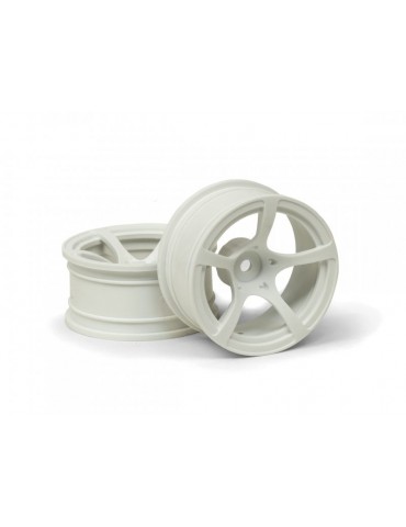 R5 wheel white (9mm offset) 2pcs