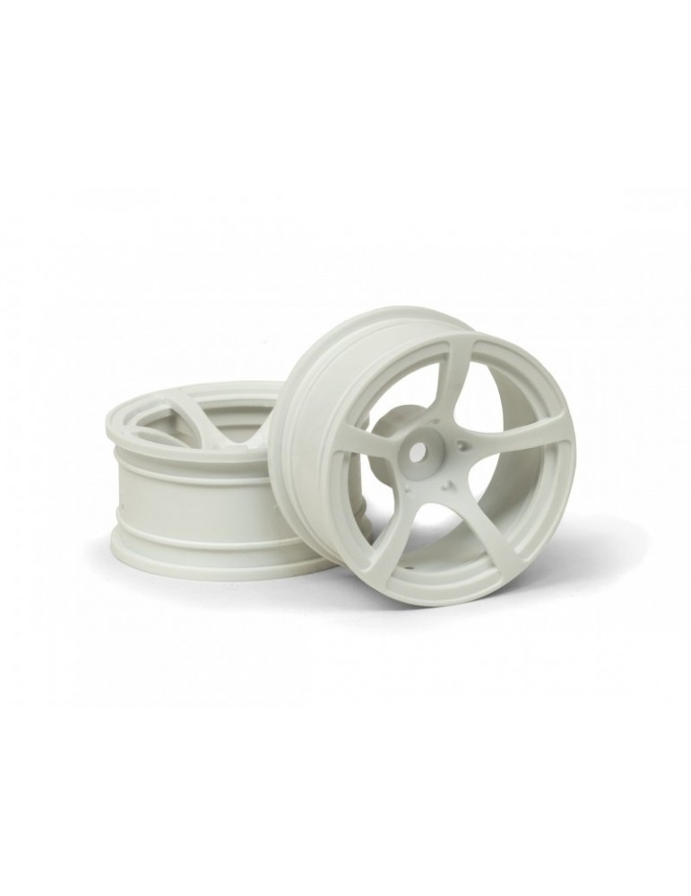 R5 wheel white (9mm offset) 2pcs