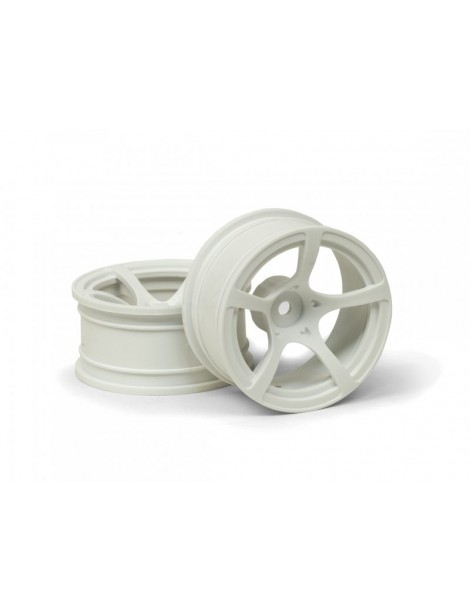 R5 wheel white (9mm offset) 2pcs