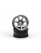 7Twenty style55 wheel Gunmetal (9mm offset) 2pcs