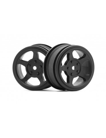 Vintage TA2 26mm wheel Black (0mm offset) 2pcs