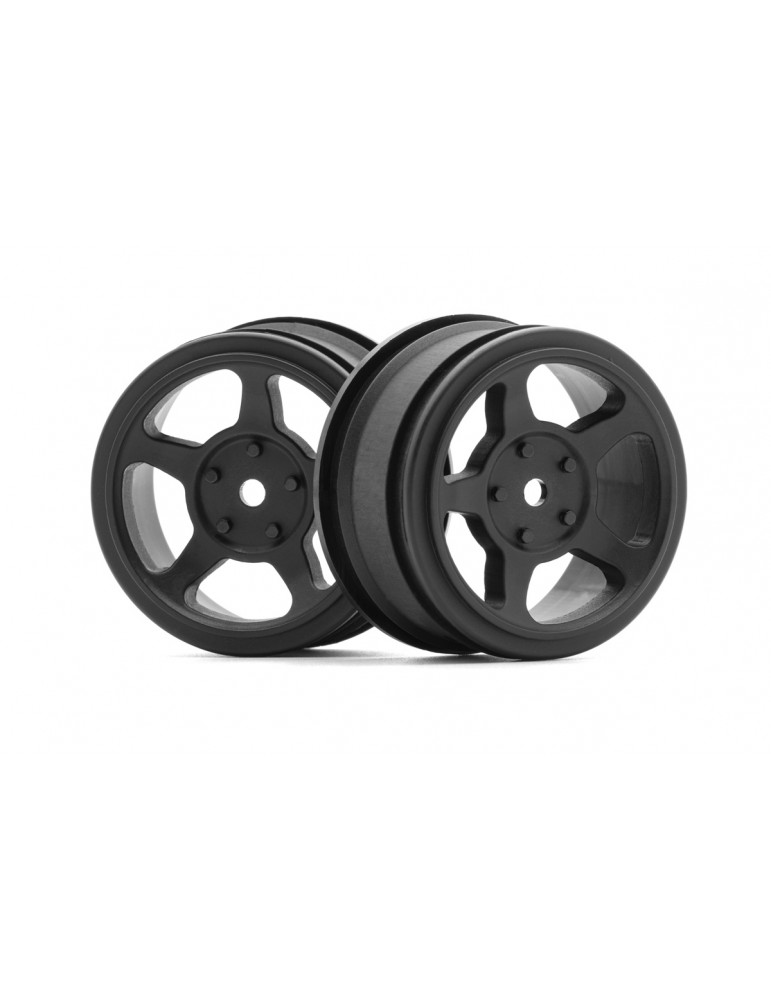 Vintage TA2 26mm wheel Black (0mm offset) 2pcs