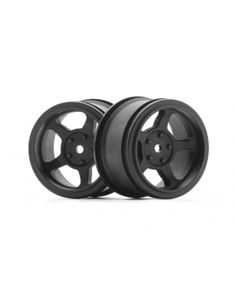 Vintage TA2 31mm wheel Black (6mm offset) 2pcs