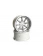 FS-15 Sport 8 Spoke Wheel Silver 26mm (OS 6mm/Pr)