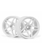 Kansei Astro Wheels White 3mm Offset 26mm (Pr)
