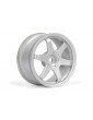 TE37 wheel 26mm silver (0mm offset) 2pcs