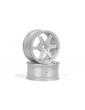 TE37 wheel 26mm silver (0mm offset) 2pcs
