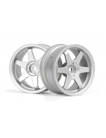 TE37 wheel 26mm silver (3mm offset) 2pcs