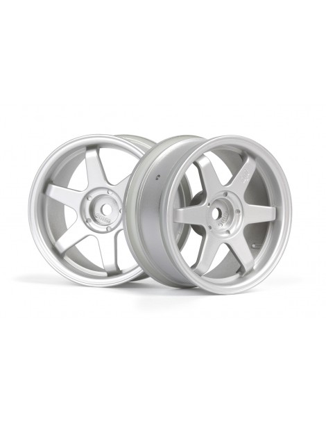 TE37 wheel 26mm silver (3mm offset) 2pcs