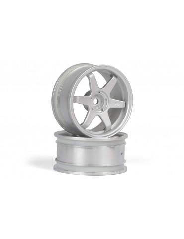 TE37 wheel 26mm silver (3mm offset) 2pcs