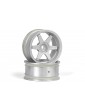 TE37 wheel 26mm silver (6mm offset) 2pcs