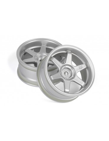 TE37 wheel 26mm silver (6mm offset) 2pcs