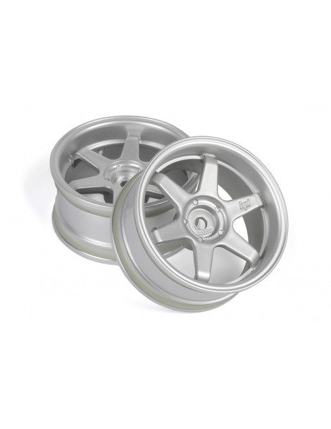 TE37 wheel 26mm silver (6mm offset) 2pcs