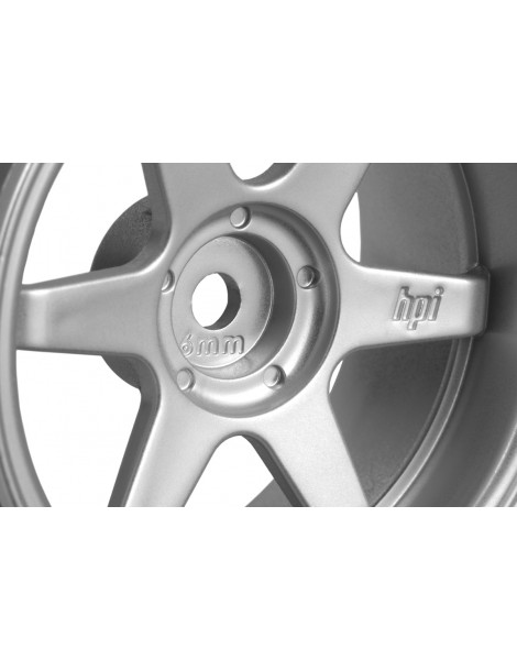 TE37 wheel 26mm silver (6mm offset) 2pcs